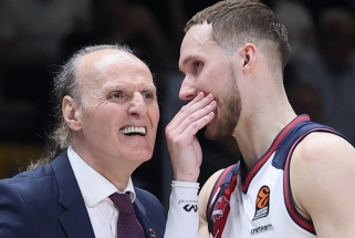 "Baskonia" eilinį sykį išsiskyrė su Ivanovičiumi